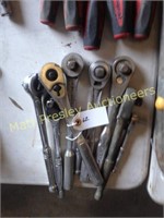 LOT OF EIGHT SOCKET WRENCHES