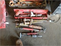 LOT OF BODY WORK TOOLS