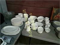 60 pieces Pfaltzgraff porcelain dishware