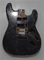 Black Electric Guitar Body