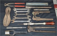 Tool Lot Gray Wrenches Ford Adjustable...