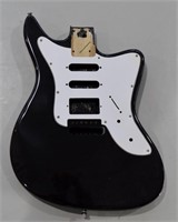 Electric Guitar Body Black & White