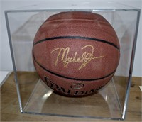 Authentic Signed Michael Jordon Basketball