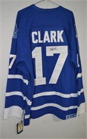 Authentic Signed Clark TML Jersey