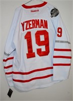 Signed Authentic Yzerman Jersey