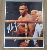 Authentic Signed 8X10 Photo Mike Tyson
