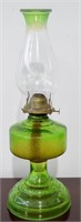 Coloured Oil Lamp