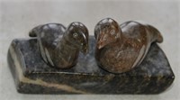 Soapstone Carving - Signed