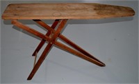 Vintage Folding Wood Ironing Board