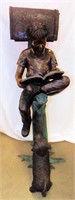 Leonardo Ross Bronze Sculpture, Ca 5' Tall