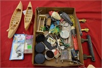 Box of Miscellaneous Fishing Items