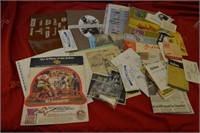Flat of Miscellaneous Paper Items