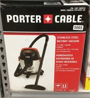 Porter Cable Stainless Steel Wet/Dry Vacuum