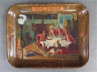 1933 Budweiser "Fox in the Fire" Serving Tray