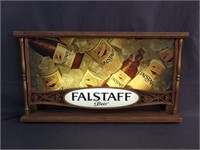 1970's Falstaff Beer Lighted Advertising Sign