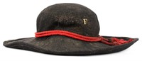 19th CENTURY FELT CAVALRY HAT