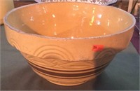Yellow Ware mixing bowl