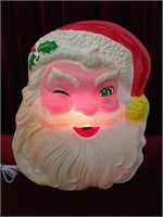 Vintage Illuminated Santa Bust - 1988