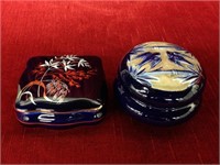 2 Collector Trinket Boxes
