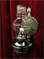 10" Wall Mount Oil Lamp - New