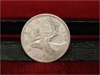 1947 Canada 25¢ Silver Coin
