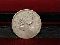 1945 Canada 25¢ Silver Coin