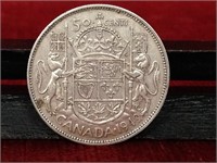 1949 Canada 50¢ Silver Coin