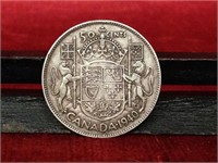 1940 Canada 50¢ Silver Coin