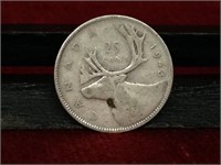 1943 Canada 25¢ Silver Coin