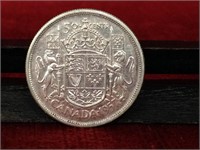 1957 Canada 50¢ Silver Coin