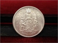 1965 Canada 50¢ Silver Coin