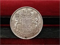 1941 Canada 50¢ Silver Coin