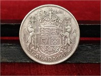 1942 Canada 50¢ Silver Coin