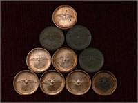 10 - 1967 Canada Pennies
