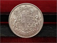 1951 Canada 50¢ Silver Coin