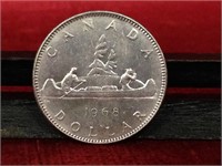 1968 Canada One Dollar Coin