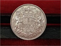 1950 Canada 50¢ Silver Coin