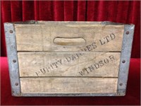 Vintage Purity Dairies Ltd, Windsor Wood Crate
