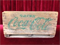 1963 Drink Coca-Cola Wood Crate