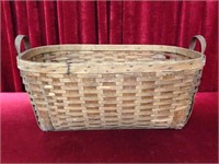 Large Vintage Laundry Basket