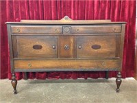 Vintage Wood 3 Drawer - 2 Door Buffet