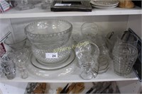 LOT - GLASSWARE