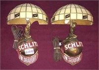 Schlitz beer Wall lamps
