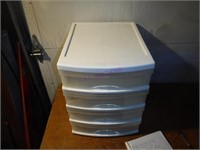 4 Drawer Plastic Cabinet