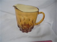 Amber Colored Pitcher