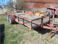 16' Flatbed trailer