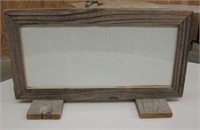 Primitive Or Rustic Wood Picture Frame