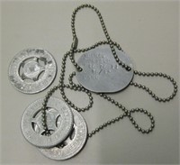 WWII Dogtag & Good Luck Charms