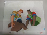 CAPTAIN PLANET Animation Cell