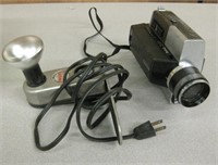 Kodak XL55 Movie Camera & Acme-Lite Mov-E-Lite